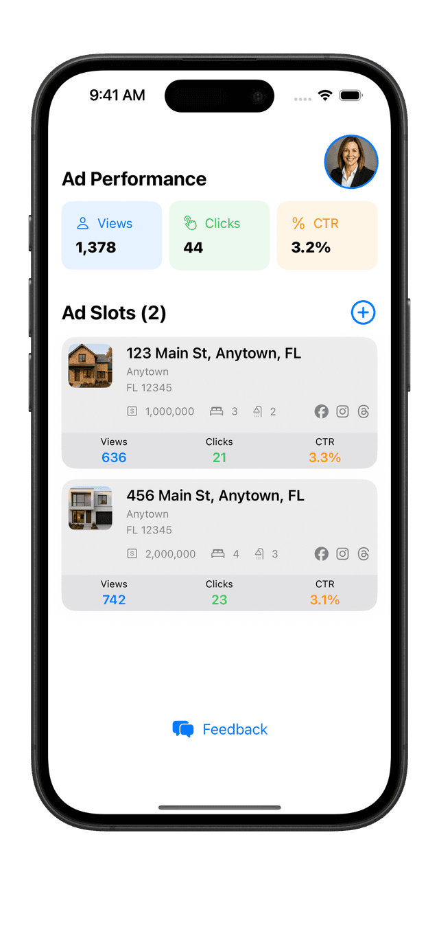 Your Listings on Social Media